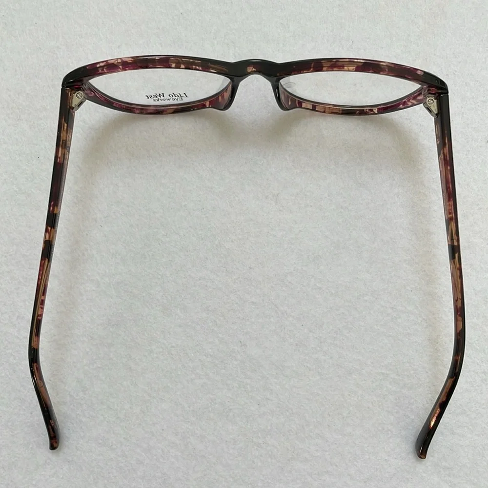 NWT Lido West Hawaii Tortoise Brown Eyeglass Frame